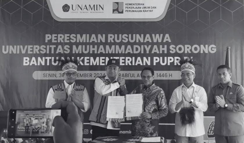 PERESMIAN RUSUNAWAN UNAMIN
